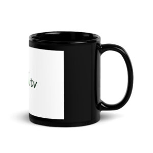 Black Glossy Mug