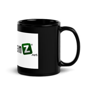 Black Glossy Mug